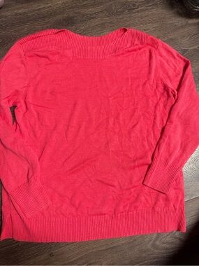 Belle Kim Gravel Bright Crew Neck Knit Sweater